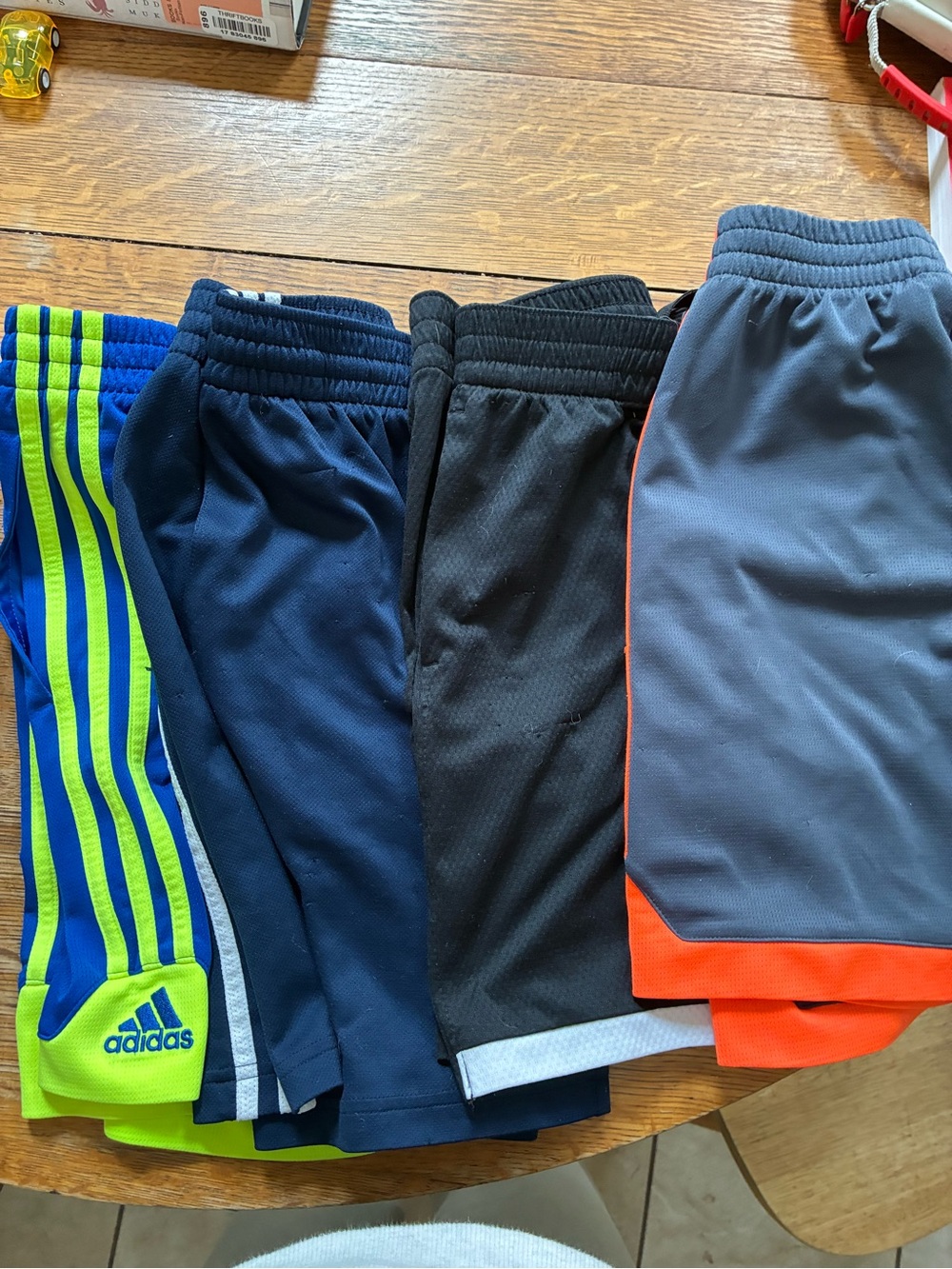 Adidas and Nikr Bundle 8-10/Small  Kids Athletic Shorts
